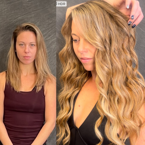 Natural-looking hair extensions