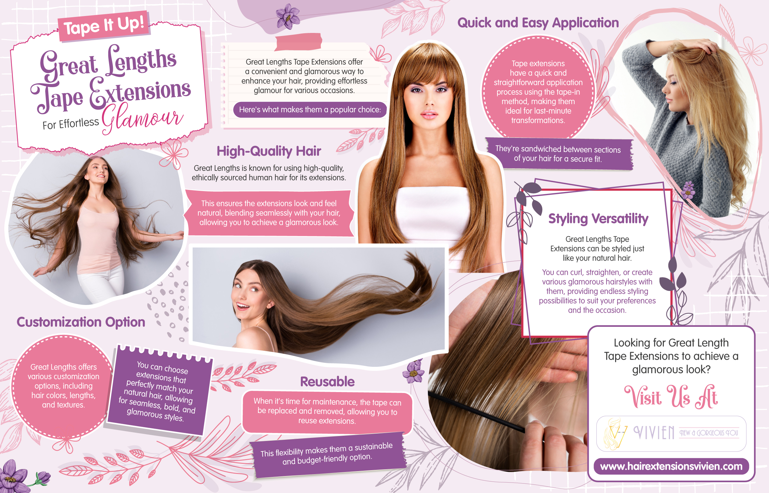 Great Lengths Tape Extensions