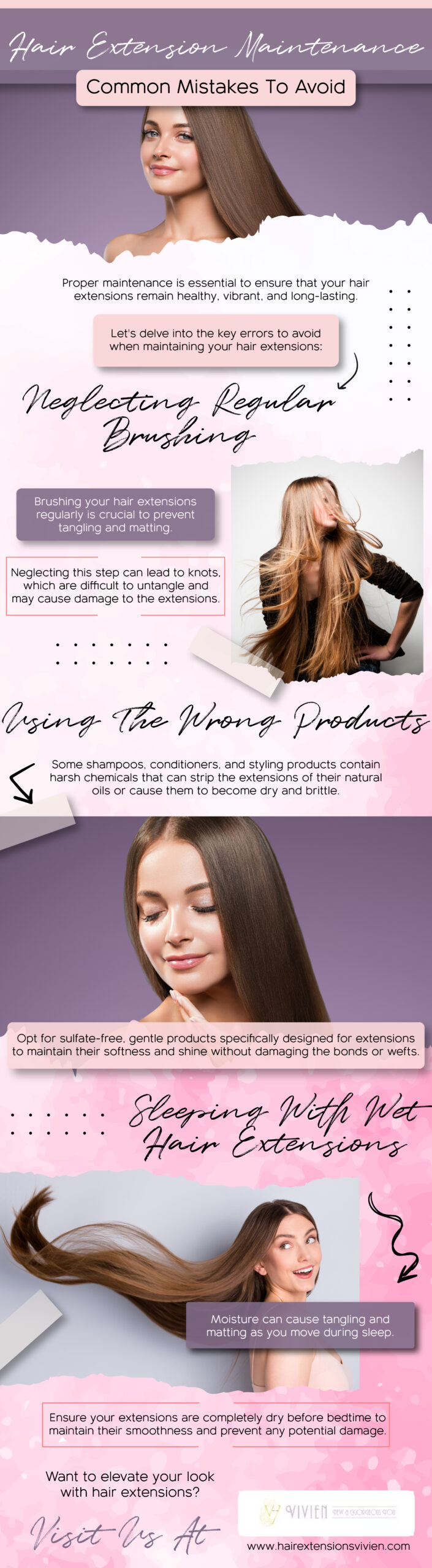 hair extension maintenance 