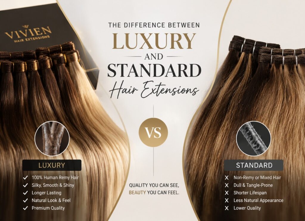 Luxury and Standard Hair Extensions